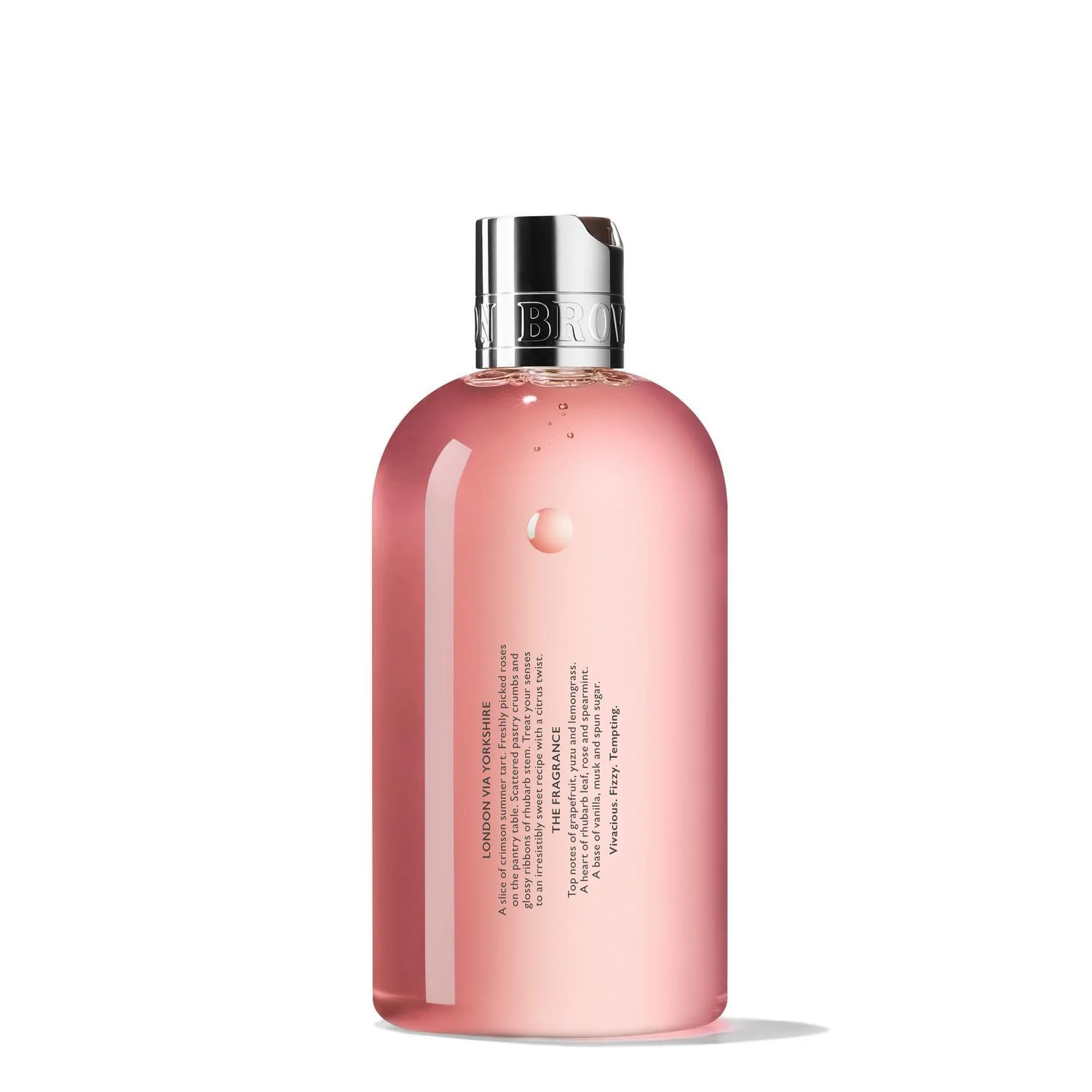 Delicious Rhubarb & Rose Bath & Shower Gel 300ml - Image 2